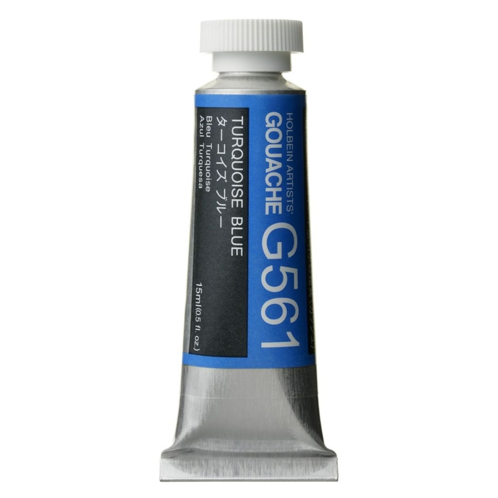 HOLBEIN ARTISTS GOUACHE 15ML G561 TURQUOISE BLUE