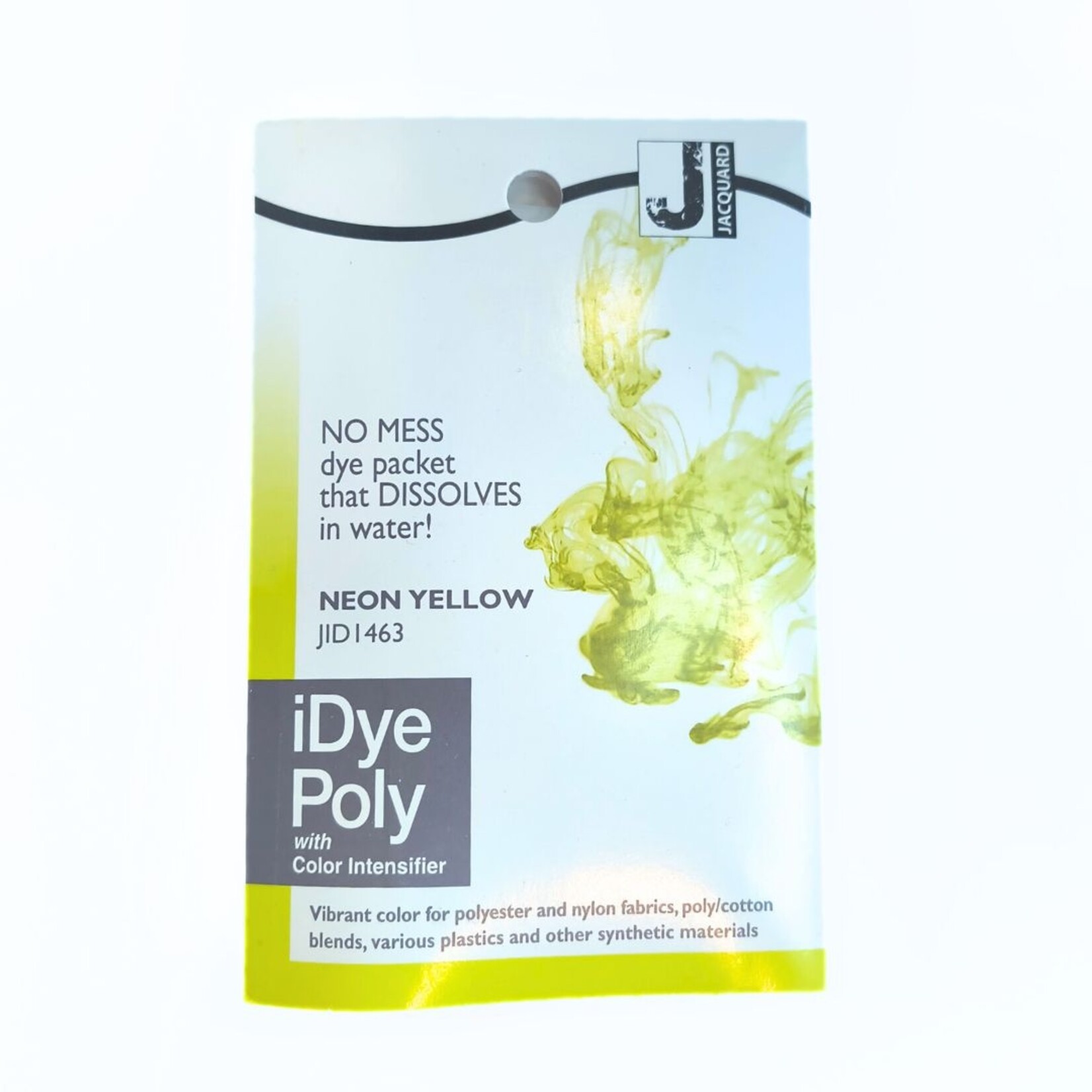 JACQUARD IDYE POLY NEON YELLOW