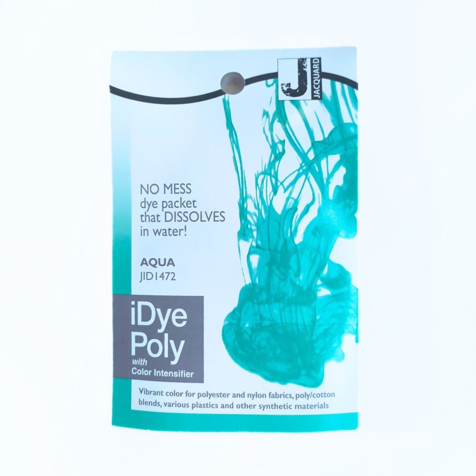 JACQUARD IDYE POLY AQUA