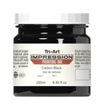 TRI ART TRI-ART IMPRESSION ACRYLIC BLOCK PRINTING INK 250ML CARBON BLACK