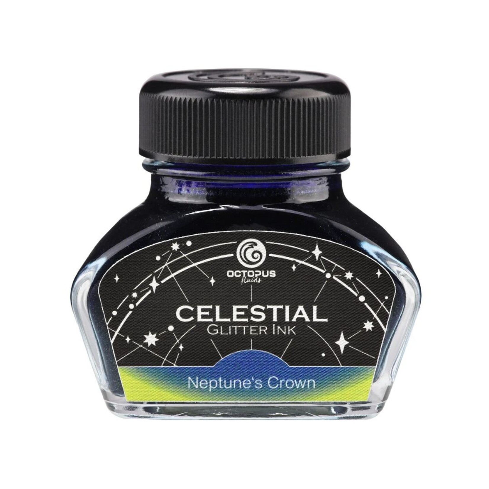 OCTOPUS CELESTIAL GLITTER INK 30ML NEPTUNE'S CROWN
