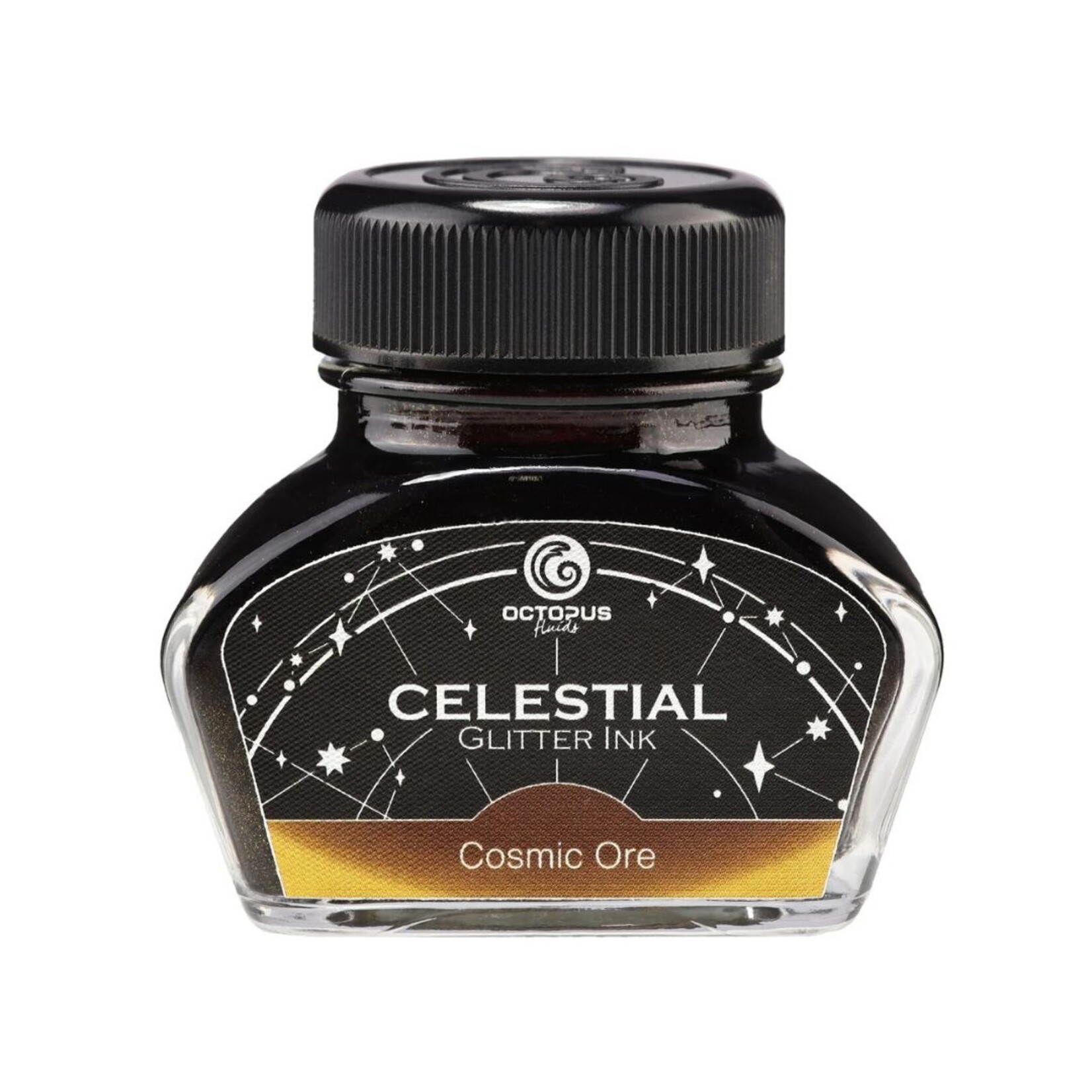 OCTOPUS CELESTIAL GLITTER INK 30ML COSMIC ORE