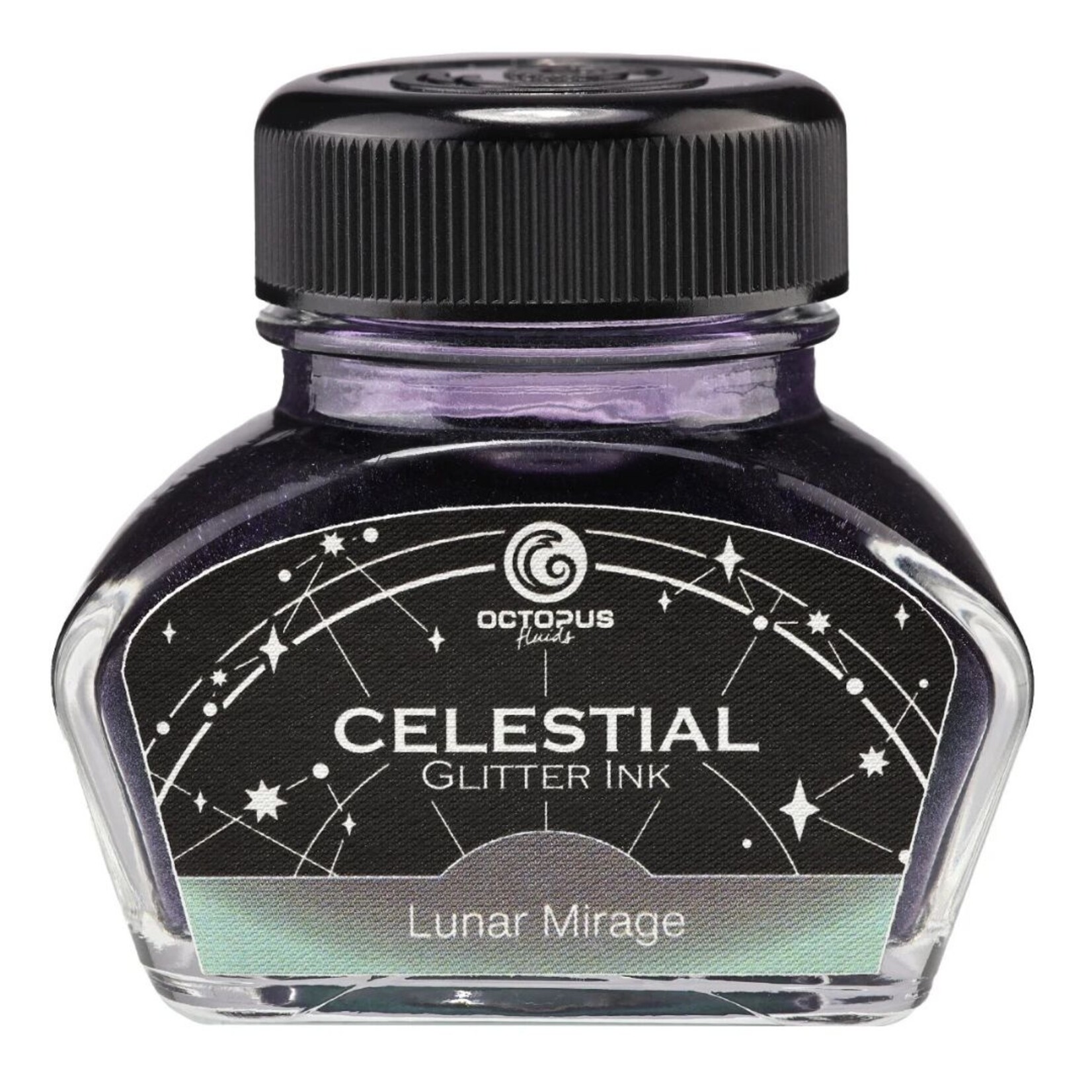 OCTOPUS CELESTIAL GLITTER INK 30ML LUNAR MIRAGE
