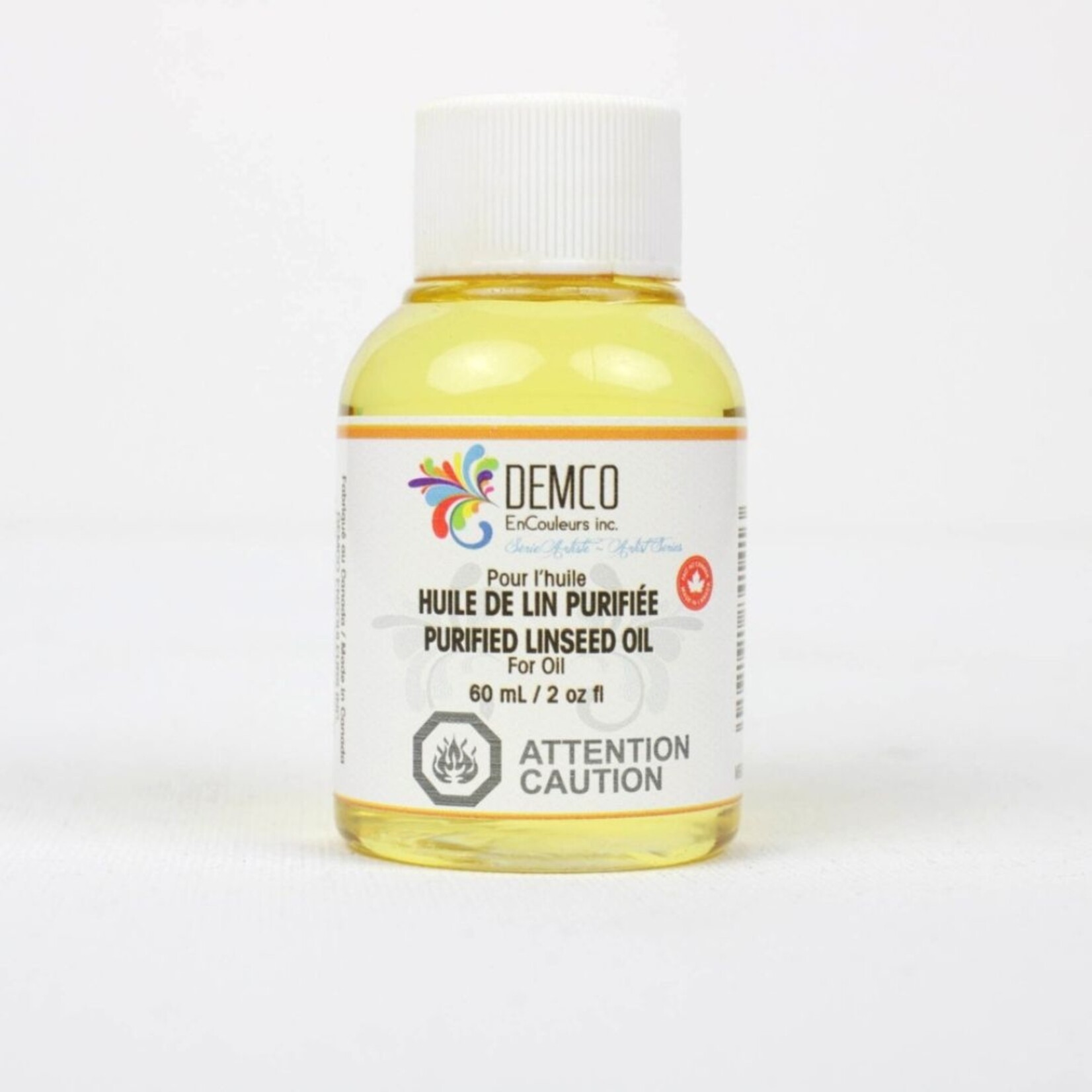 DEMCO PURIFIED LINSEED OIL 60ML