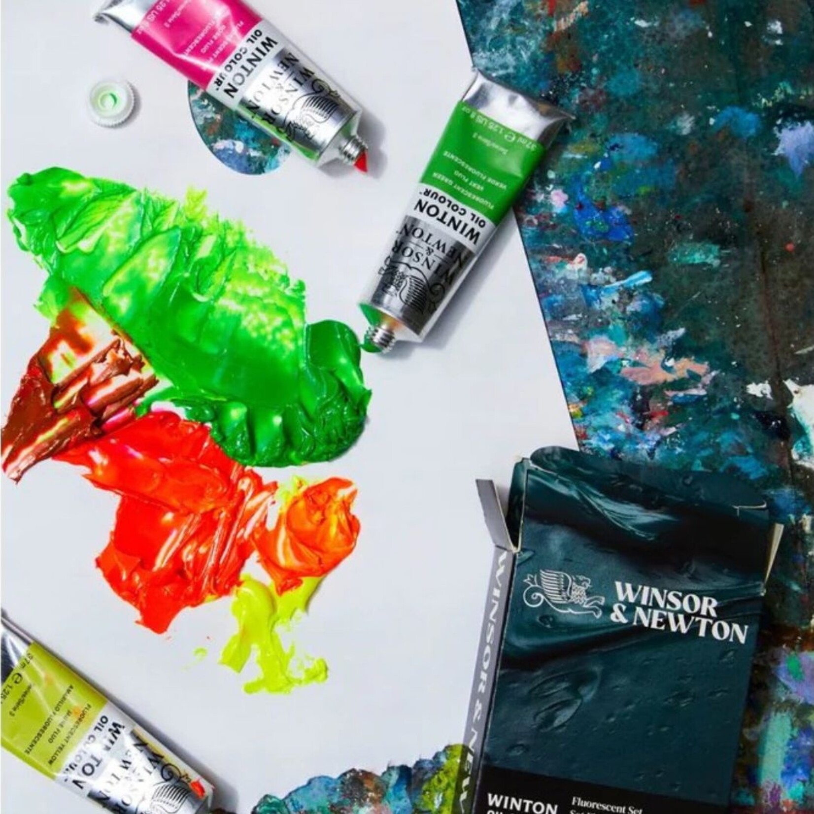 WINSOR & NEWTON WINTON OIL FLUORESCENT SET/3