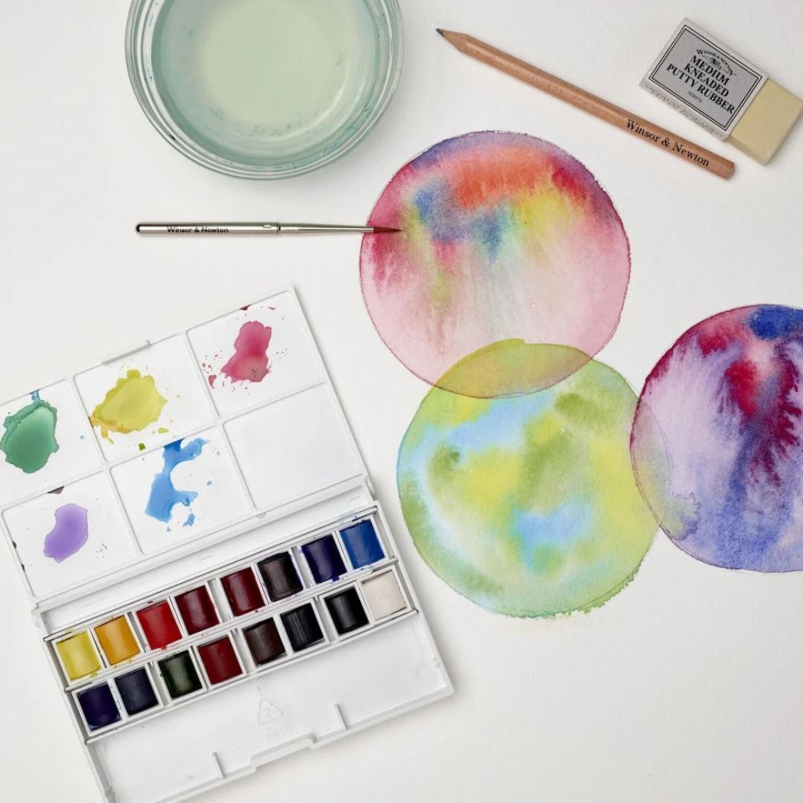COTMAN WATERCOLOUR COMPLETE POCKET SET/19