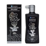 CREATEX YASUTOMO TRADITIONAL CHINESE INK 180ML SILVER BLACK