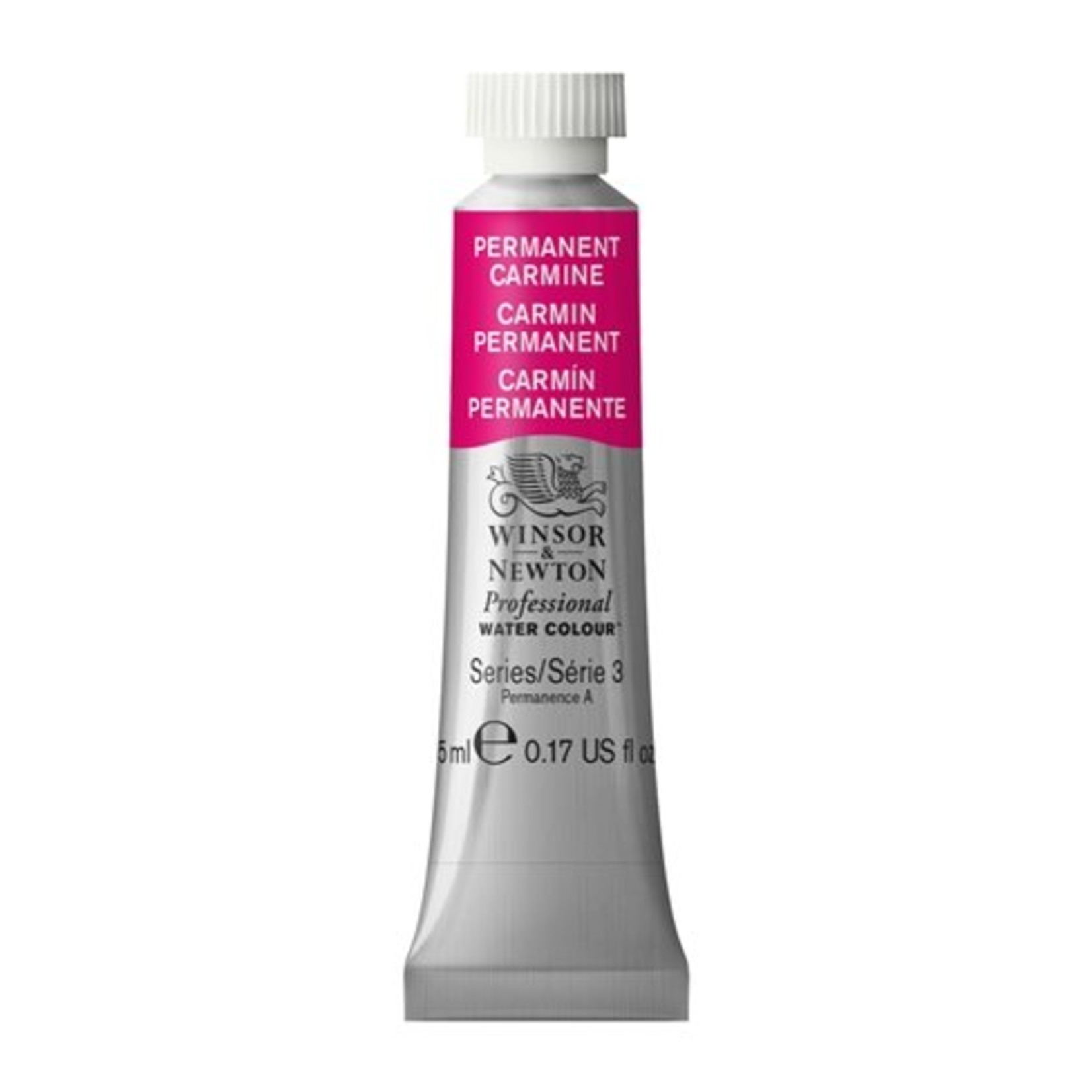 WINSOR NEWTON WINSOR & NEWTON PROFESSIONAL WATERCOLOUR 5ML PERMANENT CARMINE