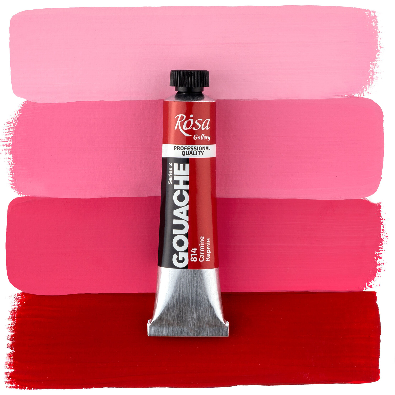 ROSA GALLERY GOUACHE 20ML CARMINE #814