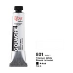 ROSA GALLERY GOUACHE 20ML TITANIUM WHITE #801
