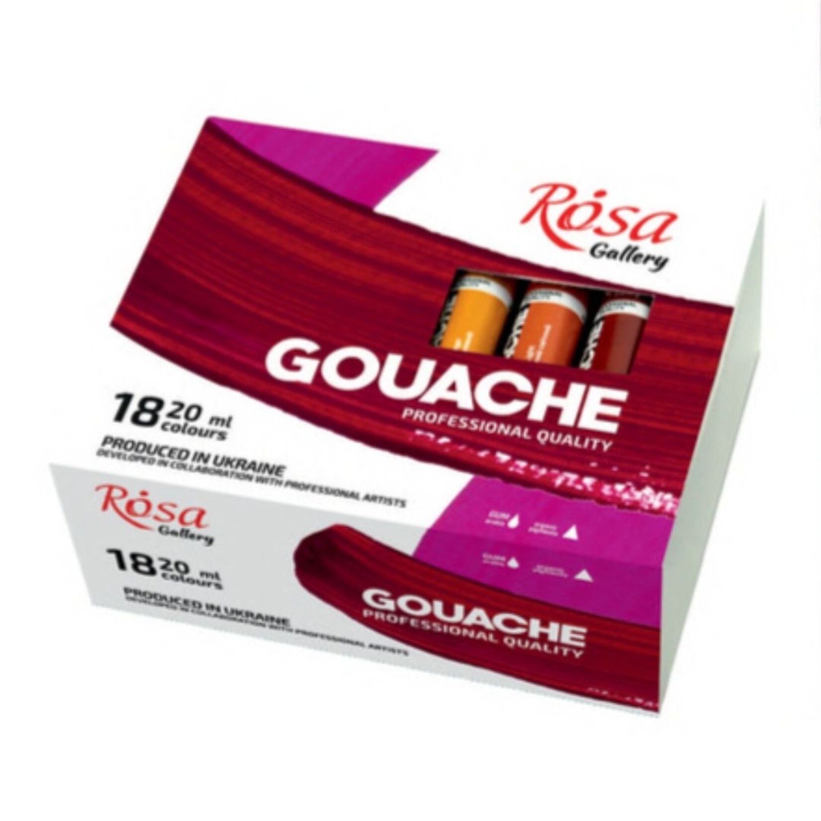 ROSA GALLERY GOUACHE 20ML 18/SET