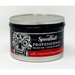 SPEEDBALL PROFESSIONAL RELIEF INK 8OZ CRIMSON RED