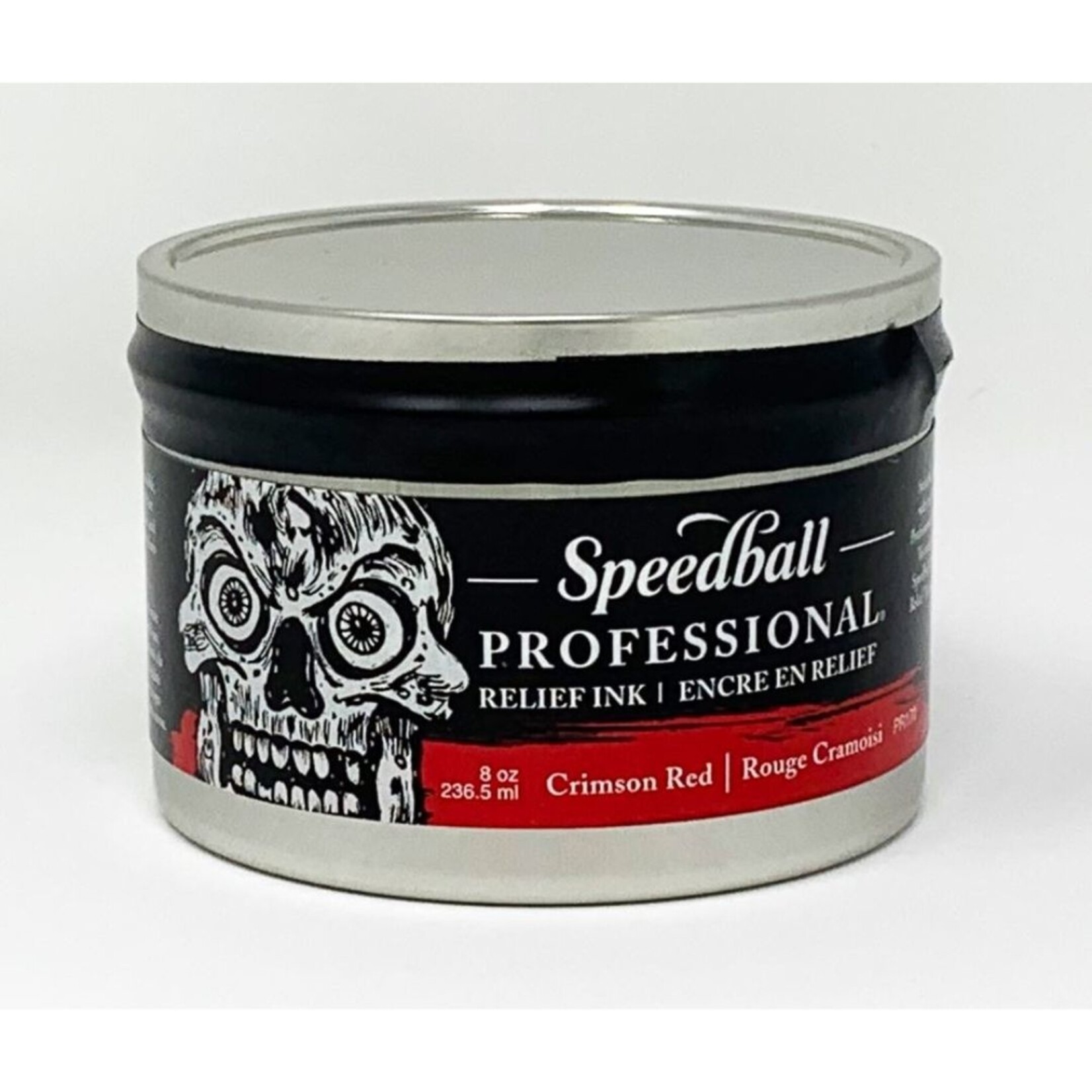 SPEEDBALL PROFESSIONAL RELIEF INK 8OZ CRIMSON RED