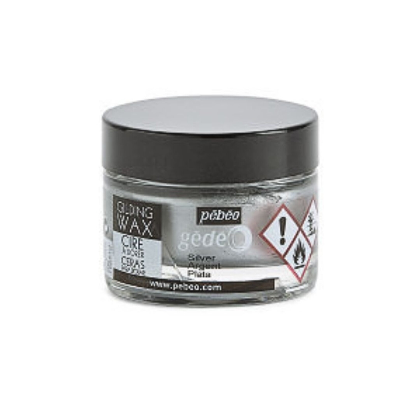 PEBEO PEBEO GEDEO GILDING WAX SILVER 30ML