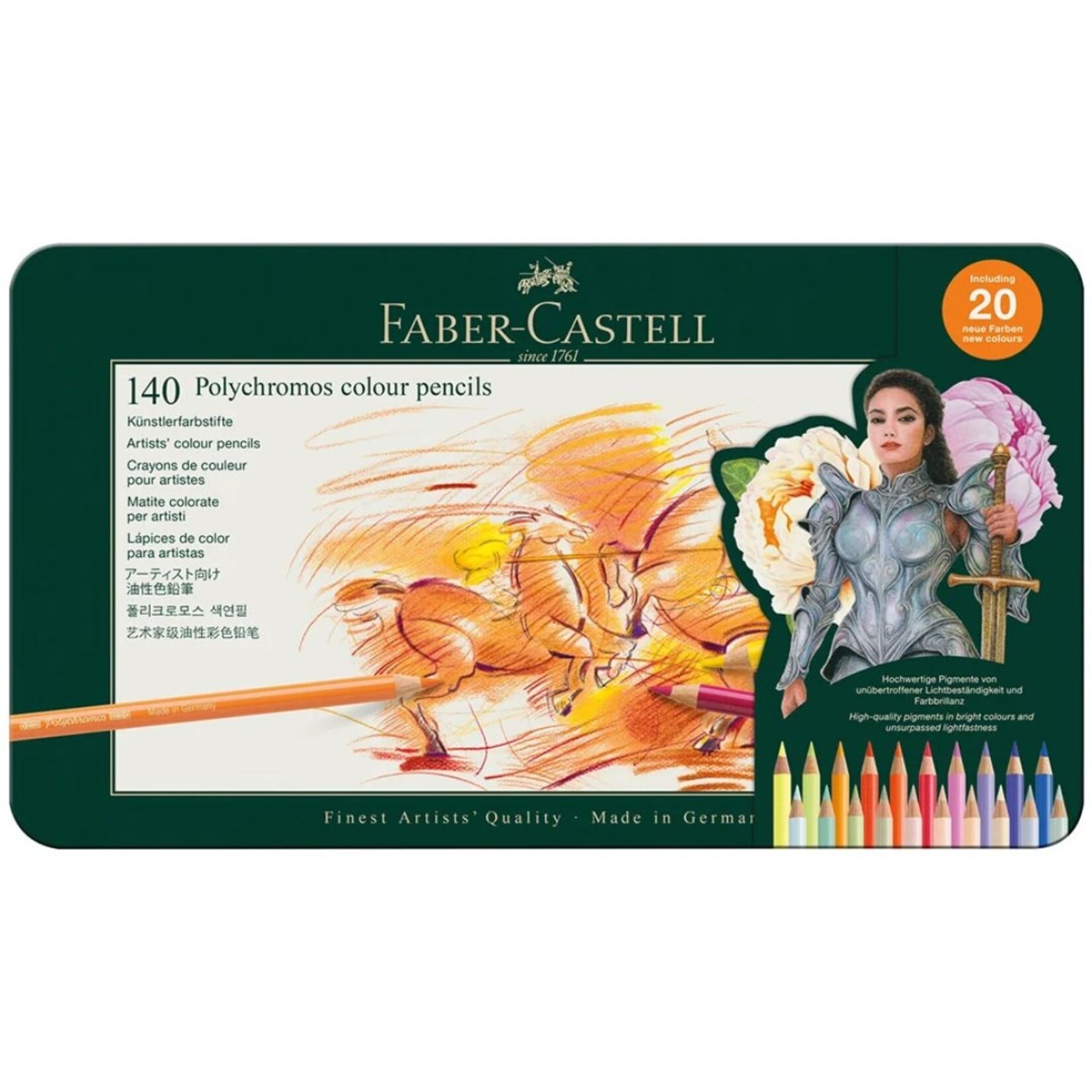 POLYCHROMOS PENCIL SET/140