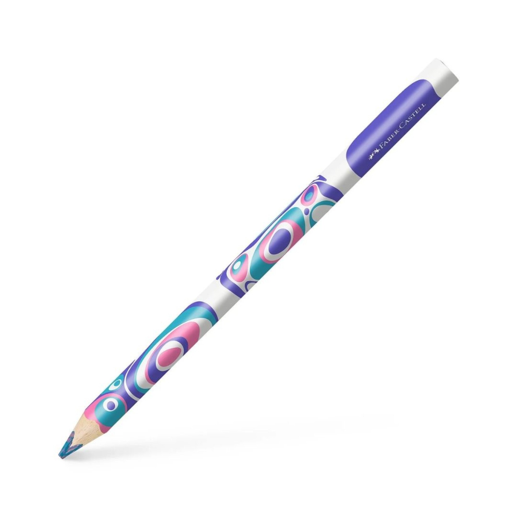 FABER CASTELL FANTASY MULTICOLOUR PENCIL JUMBO PURPLE