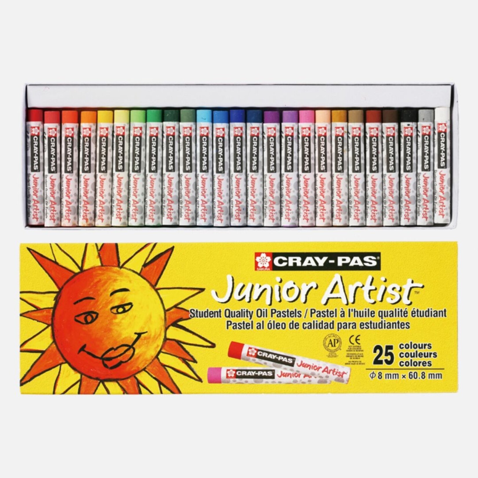 CRAY-PAS JR. OIL PASTEL 25/SET