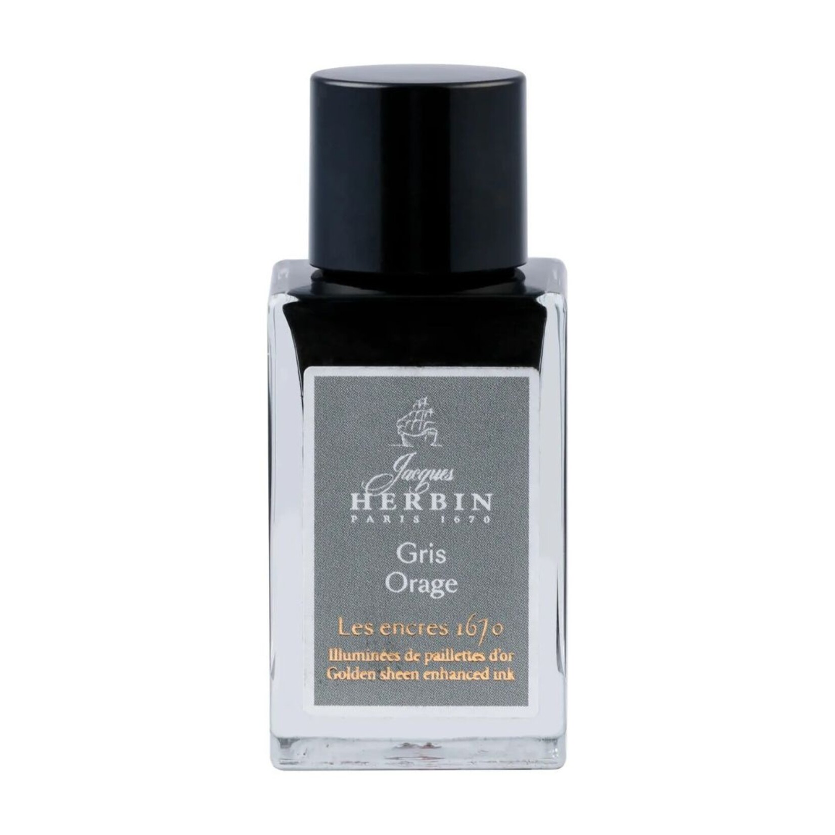 HERBIN 1670 INK 15ML STORM GREY