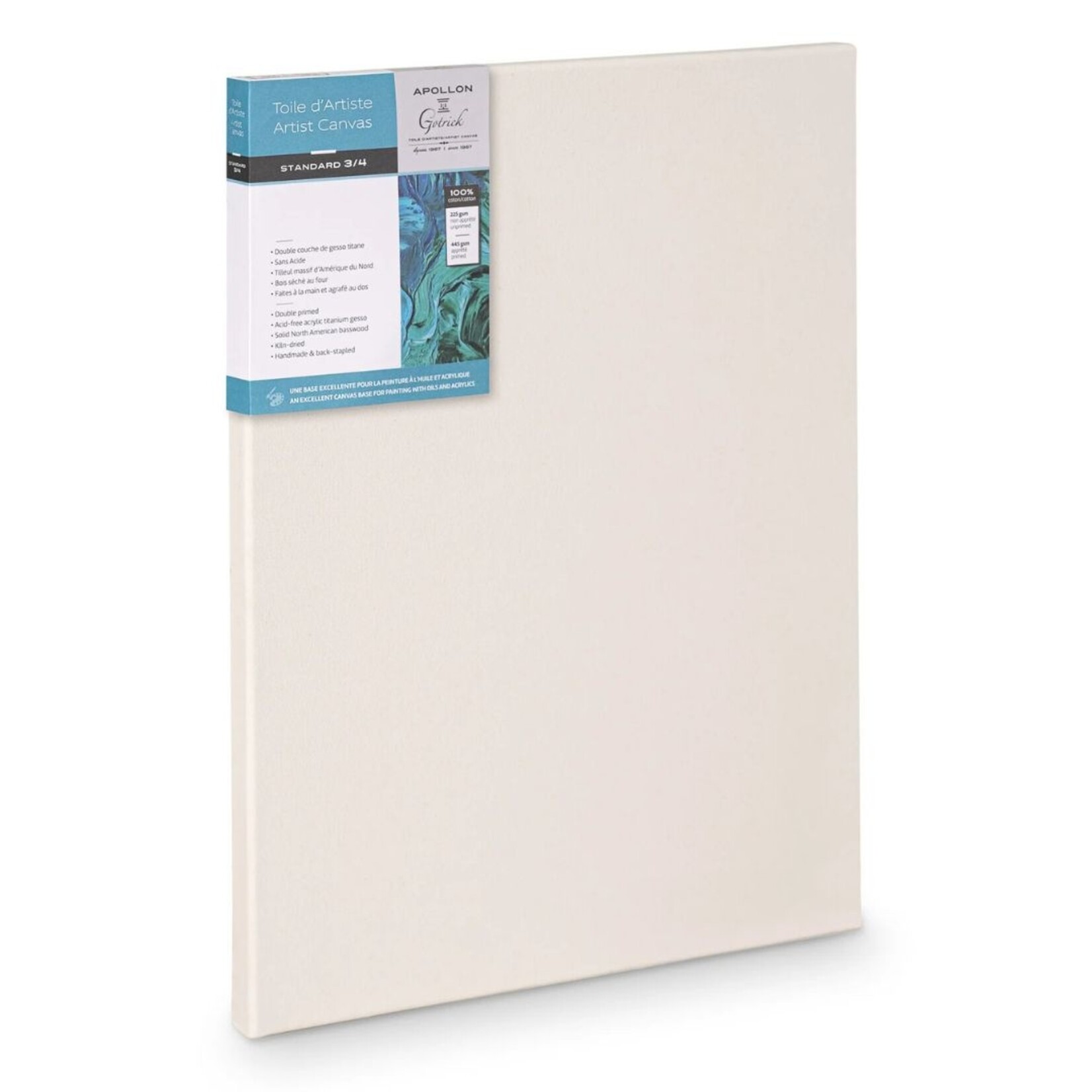 APOLLON GOTRICK STRETCHED CANVAS ARTIST REGULAR 24X24*