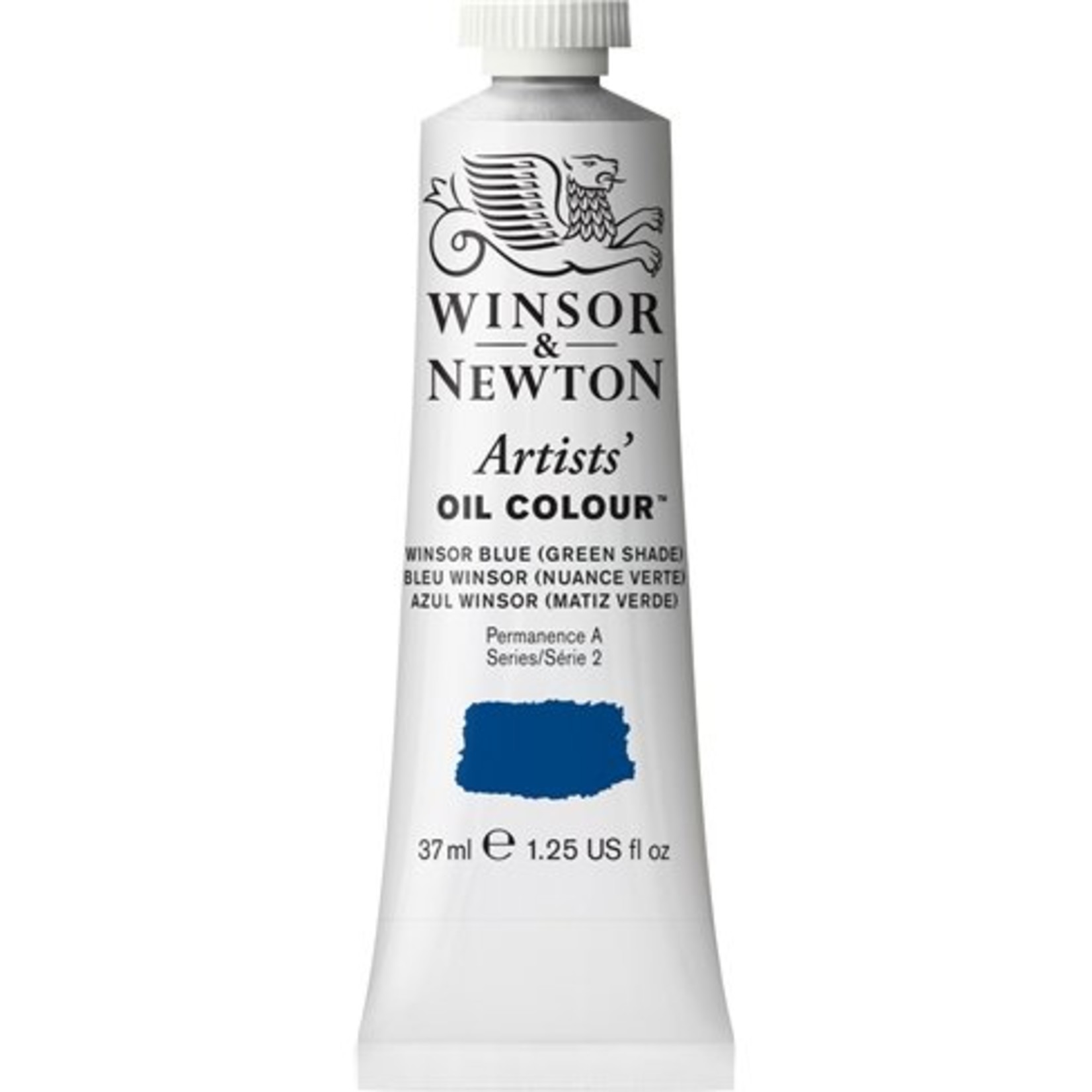 WINSOR NEWTON WINSOR & NEWTON ARTISTS' OIL 37ML WINSOR BLUE (GREEN SHADE)