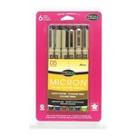 PIGMA MICRON PEN 05 EARTH COLOURS SET/6