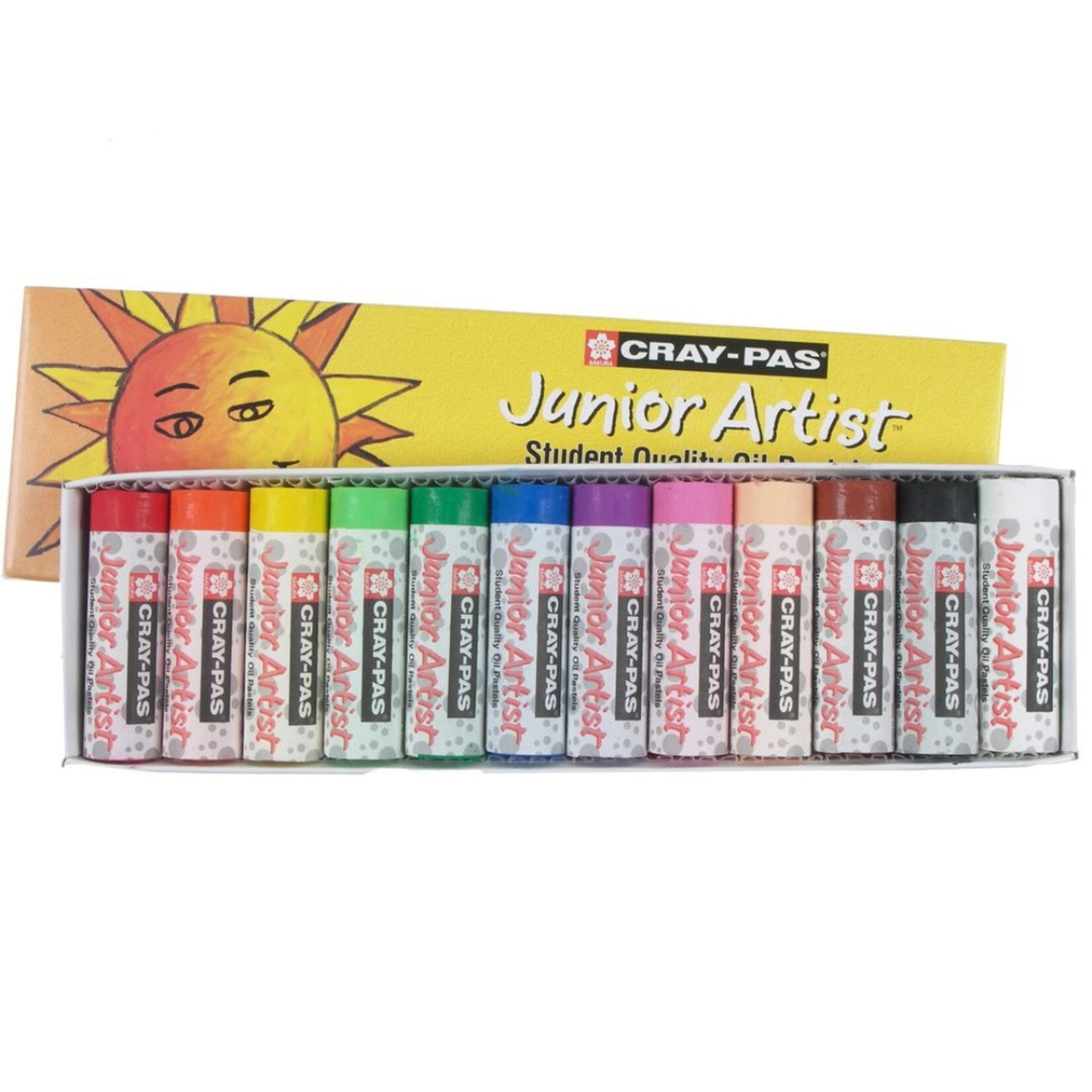 CRAY-PAS JR. OIL PASTEL CHUBBIES 12/SET