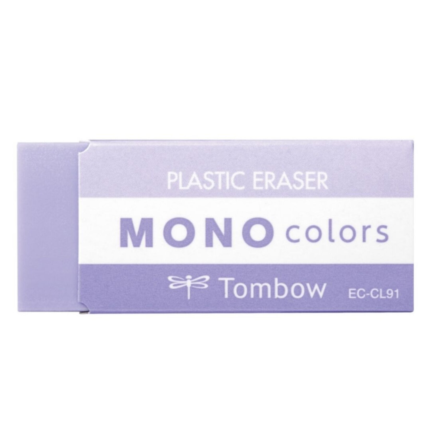 TOMBOW MONO COLOURS PLASTIC ERASER PURPLE