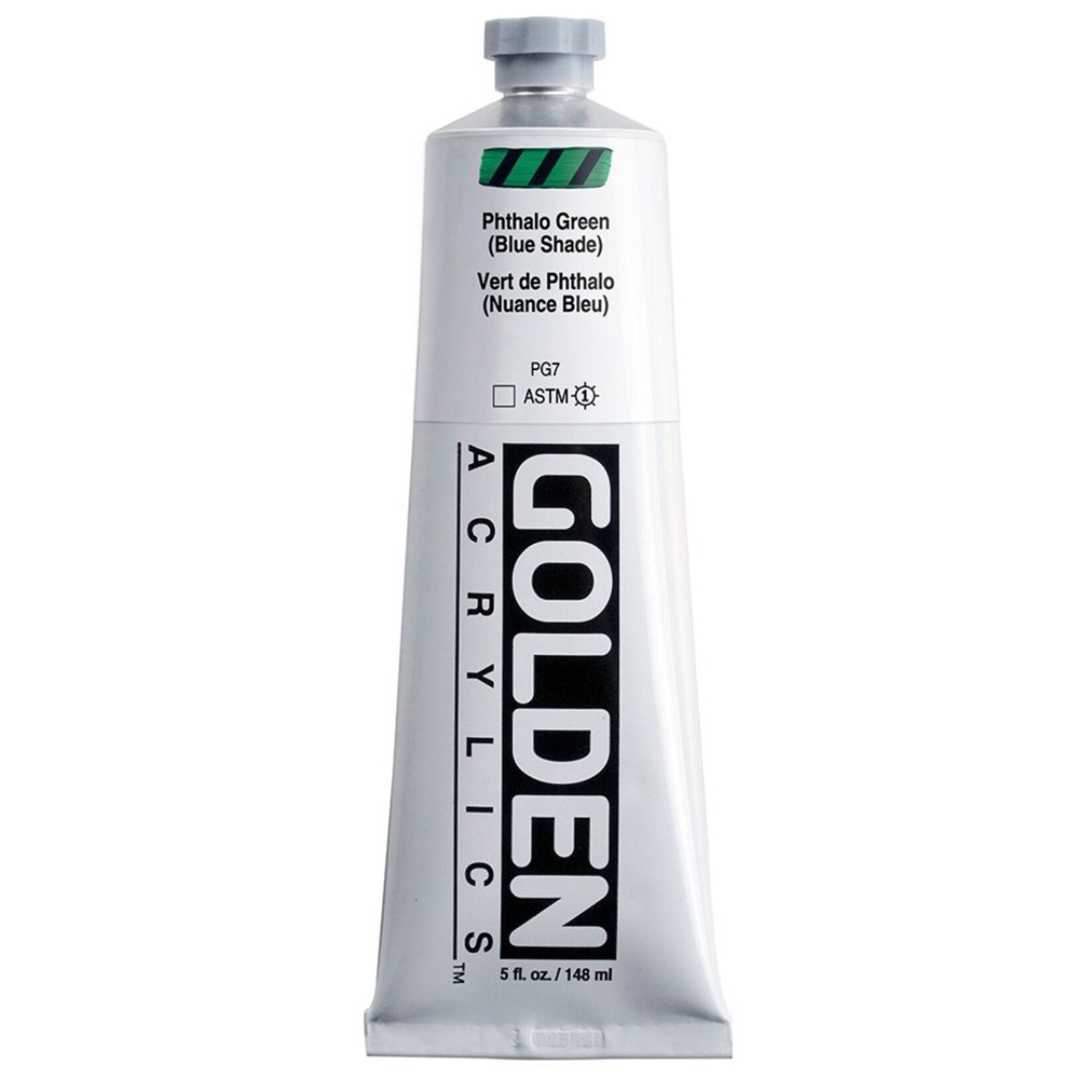 GOLDEN HEAVY BODY ACRYLIC 5OZ PHTHALO GREEN (BLUE SHADE)