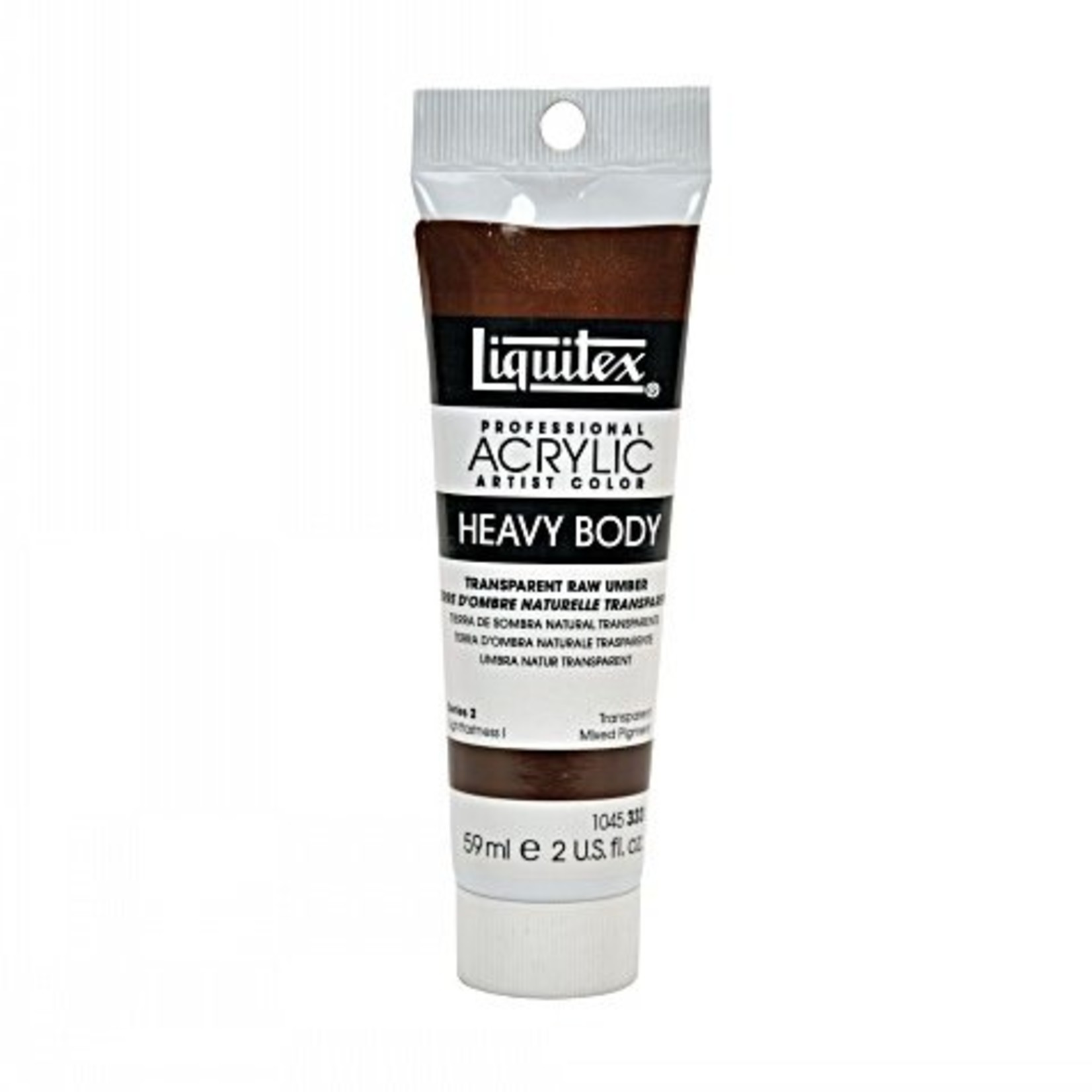 LIQUITEX LIQUITEX HEAVY BODY ACRYLIC 59ML TRANSPARENT RAW UMBER