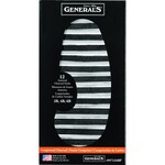 GENERAL'S COMPRESSED CHARCOAL STICKS ASSORTED 12/PK
