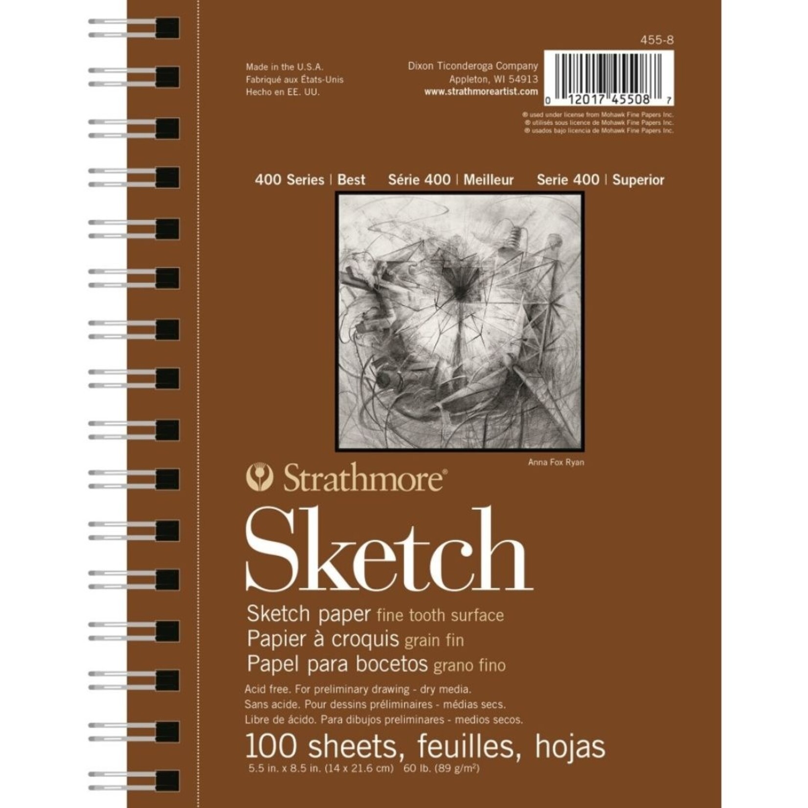 STRATHMORE 400 SERIES SKETCH PAD 60LB 5.5X8.5