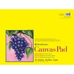 STRATHMORE CANVAS PAPER PAD 12X16"