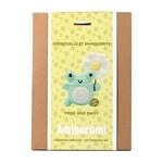 PBI ART DIY CROCHET AMIGURUMI KIT FROG AND DAISY