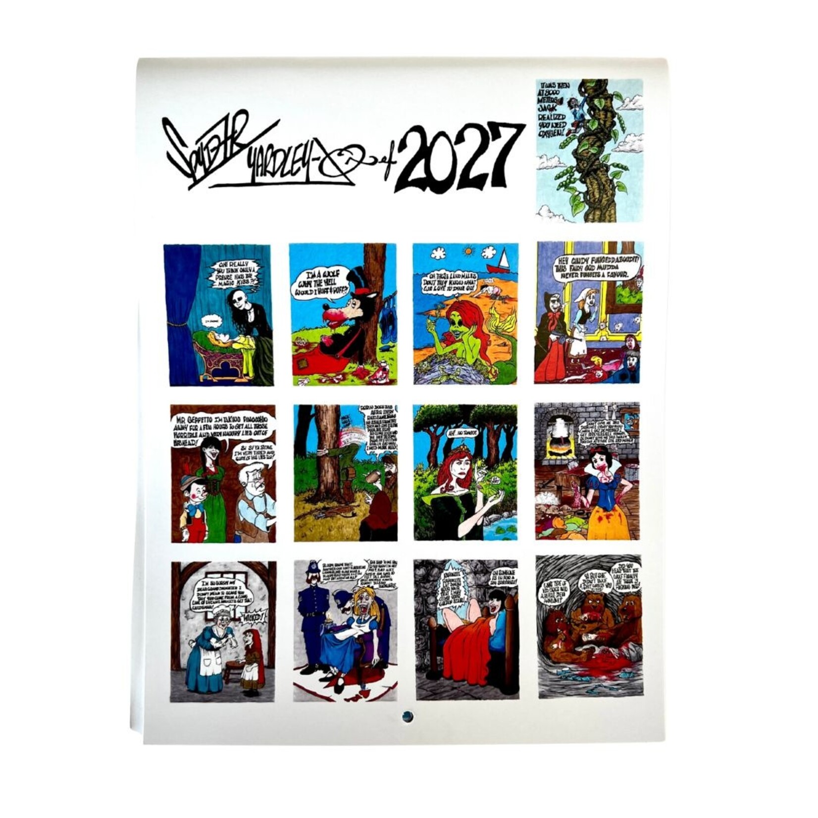 2027 CALENDAR  BY SPYDER YARDLEY-JONES
