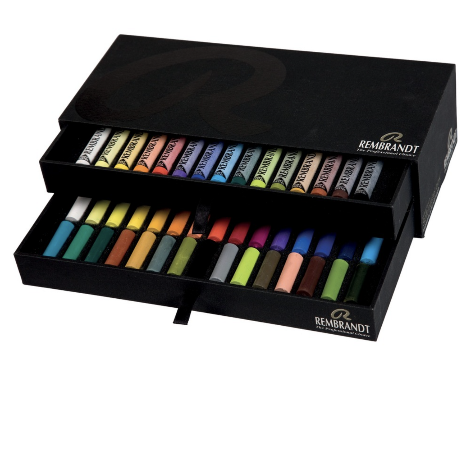 REMBRANDT REMBRANDT SOFT PASTEL LUXURY CARDBOARD SET/30 HALF STICK & 15 FULL STICK