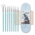 HIMI PAINTING BRUSH SET BLUE EDITION 8/PCS