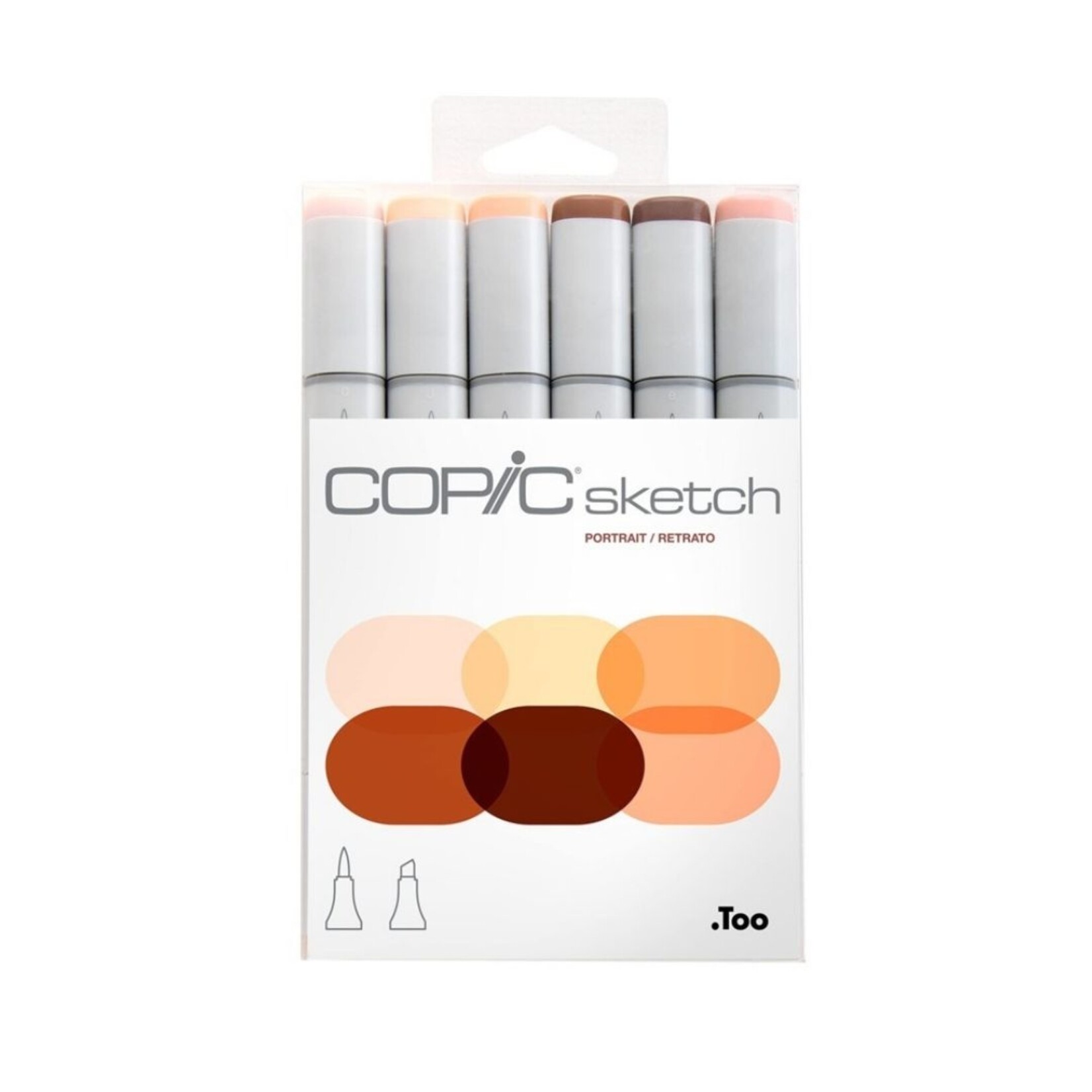 COPIC COPIC SKETCH SET/6 PORTAIT
