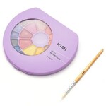HIMI SEMI-MOIST WATERCOLOUR SET/24 PURPLE CASE