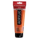 AMSTERDAM AMSTERDAM ACRYLIC 120ML AZO ORANGE