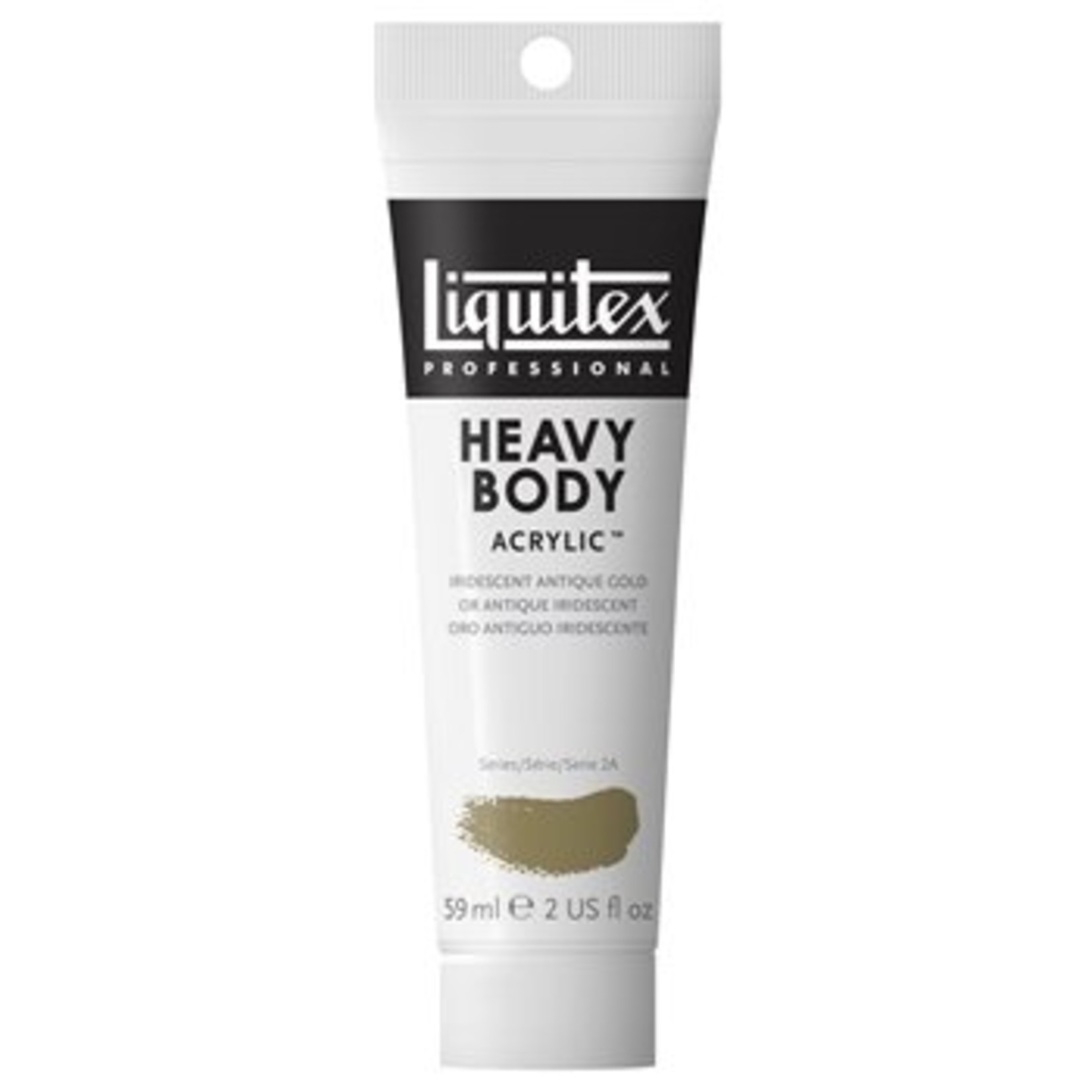 LIQUITEX LIQUITEX HEAVY BODY ACRYLIC 59ML IRIDESCENT ANTIQUE GOLD