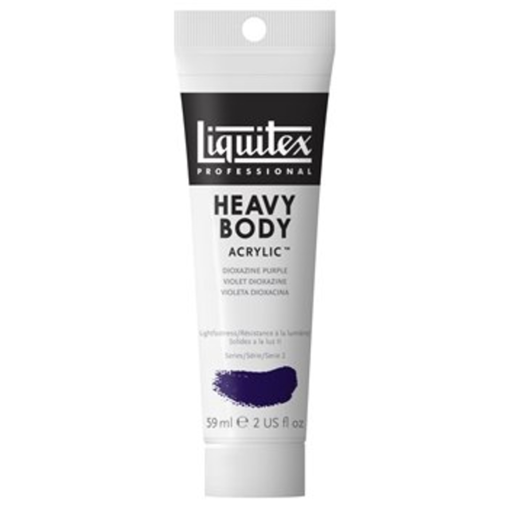 LIQUITEX LIQUITEX HEAVY BODY ACRYLIC 138ML DIOXAZINE PURPLE