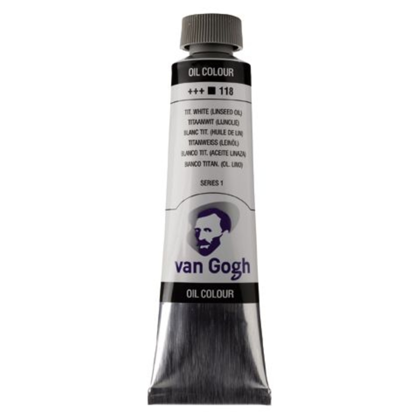 VAN GOGH OIL 40ML TITANIUM WHITE (LINSEED)