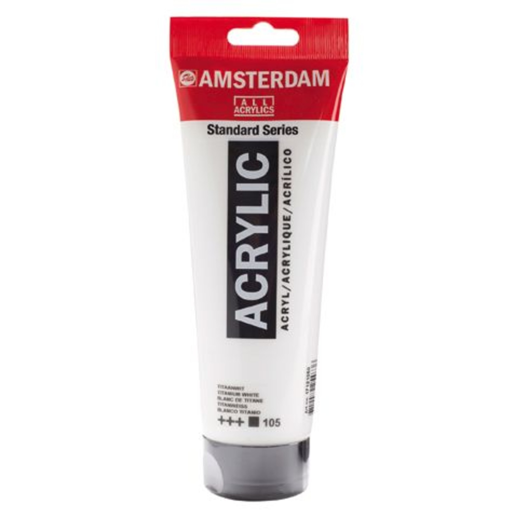 AMSTERDAM AMSTERDAM ACRYLIC 4OZ TITANIUM WHITE