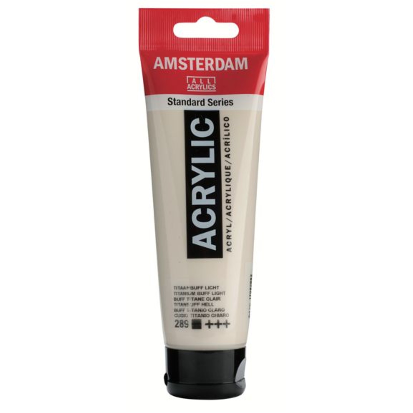 AMSTERDAM AMSTERDAM ACRYLIC 120ML TITANIUM BUFF LIGHT