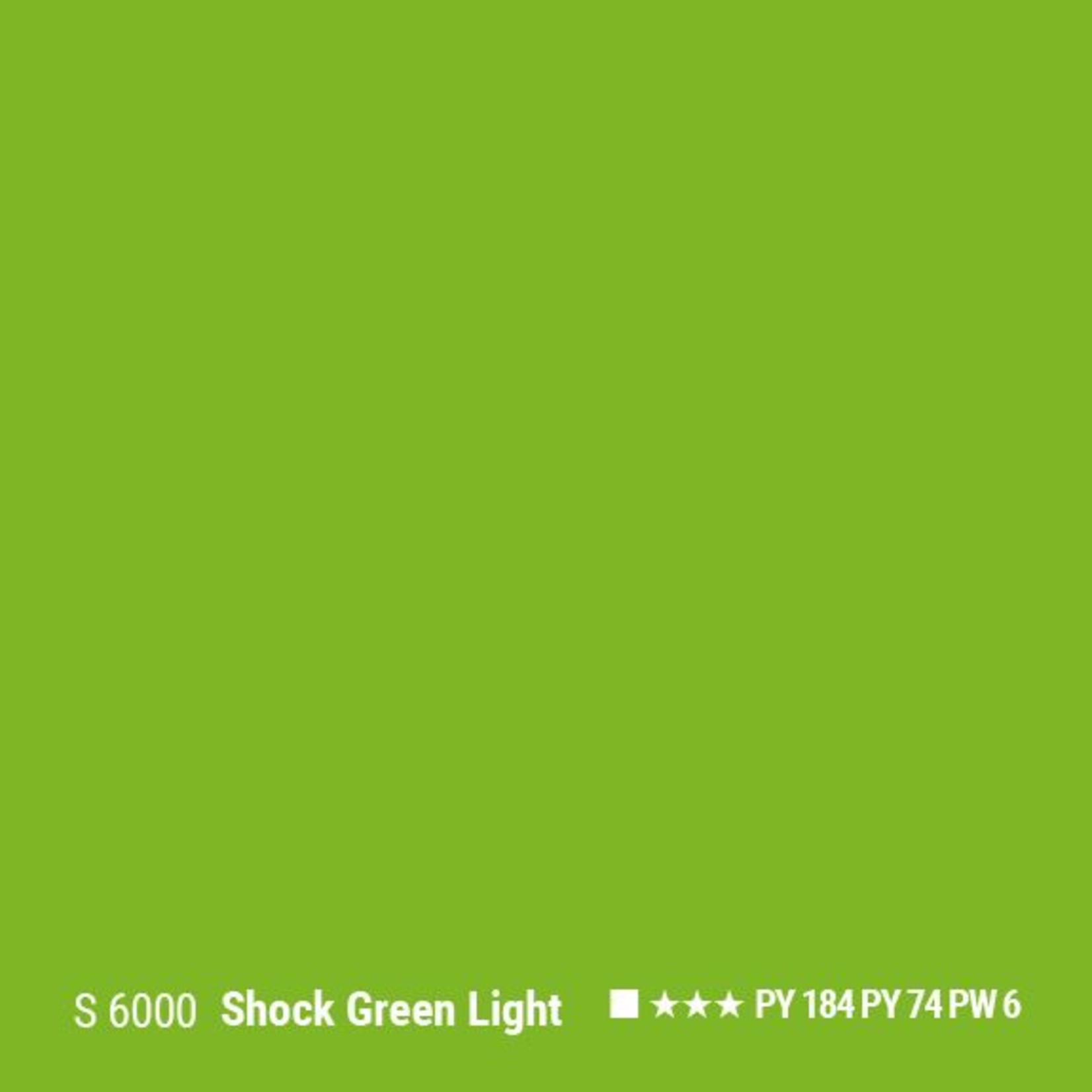 MONTANA GOLD ACRYLIC SPRAY CAN SHOCK GREEN LIGHT