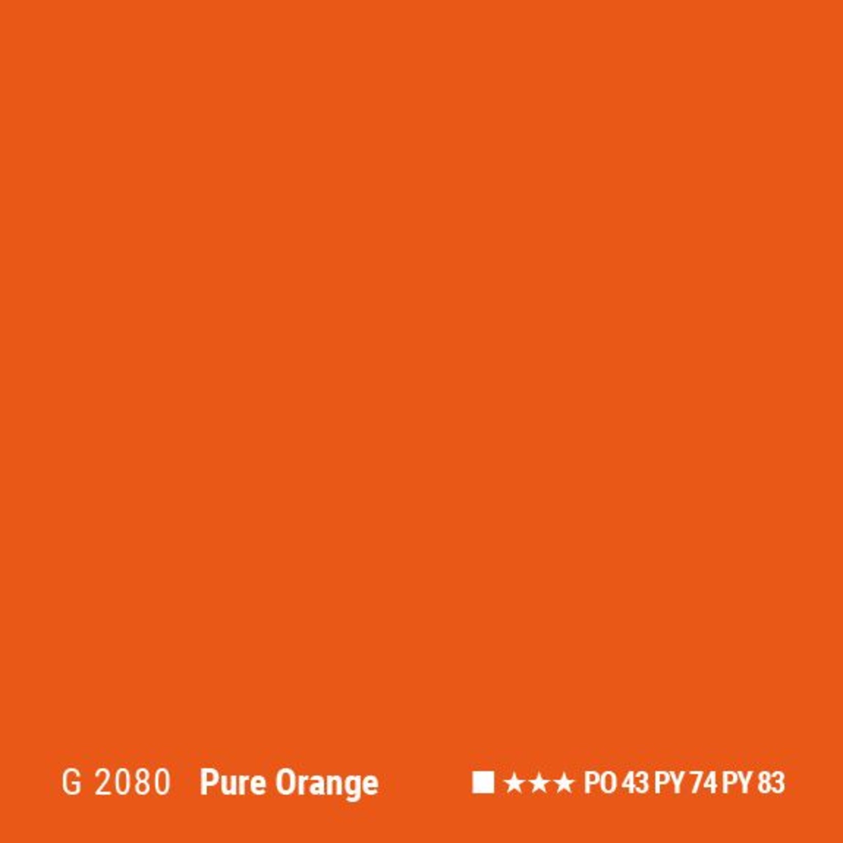 MONTANA GOLD ACRYLIC SPRAY CAN ORANGE