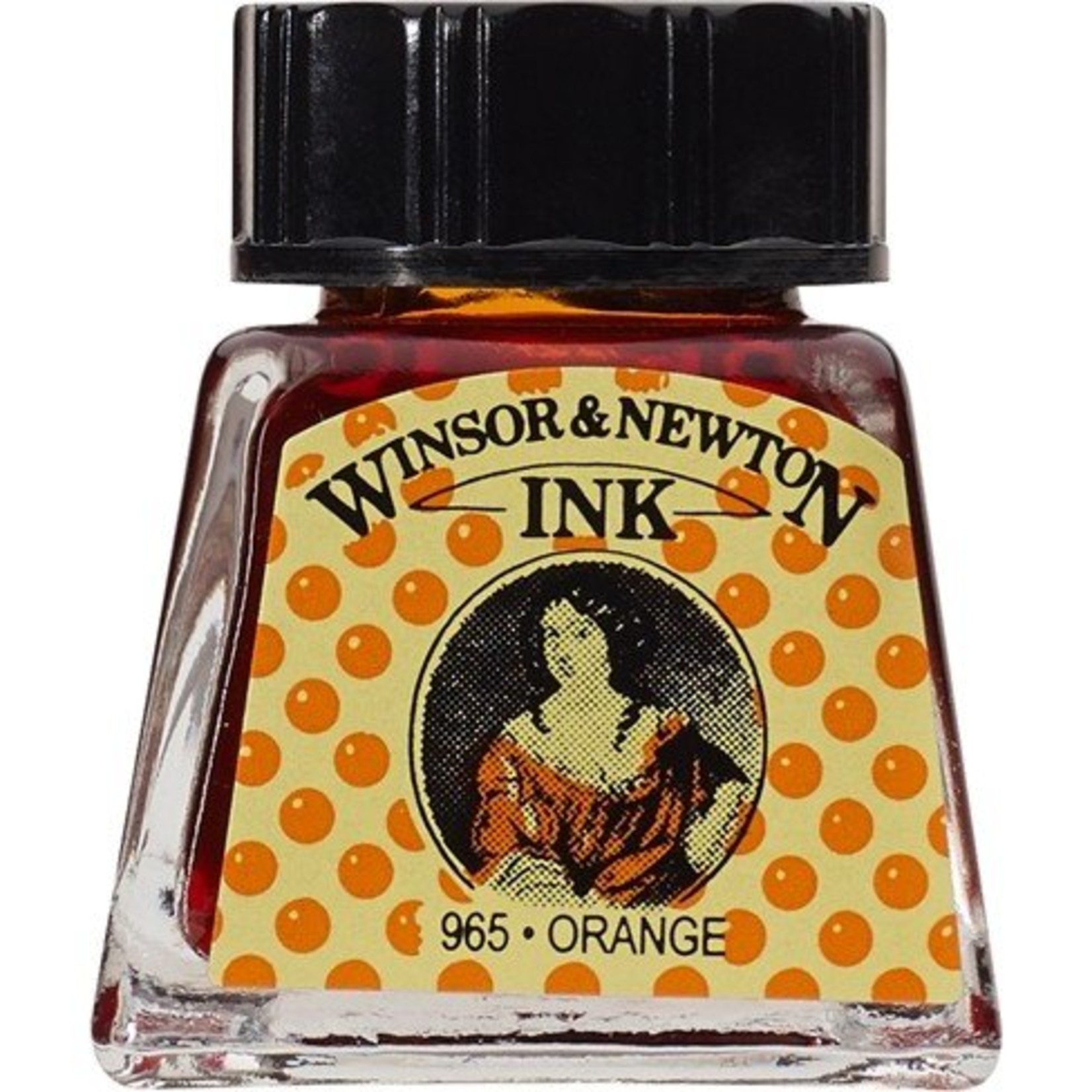 WINSOR NEWTON WINSOR & NEWTON DRAWING INK 14ML ORANGE