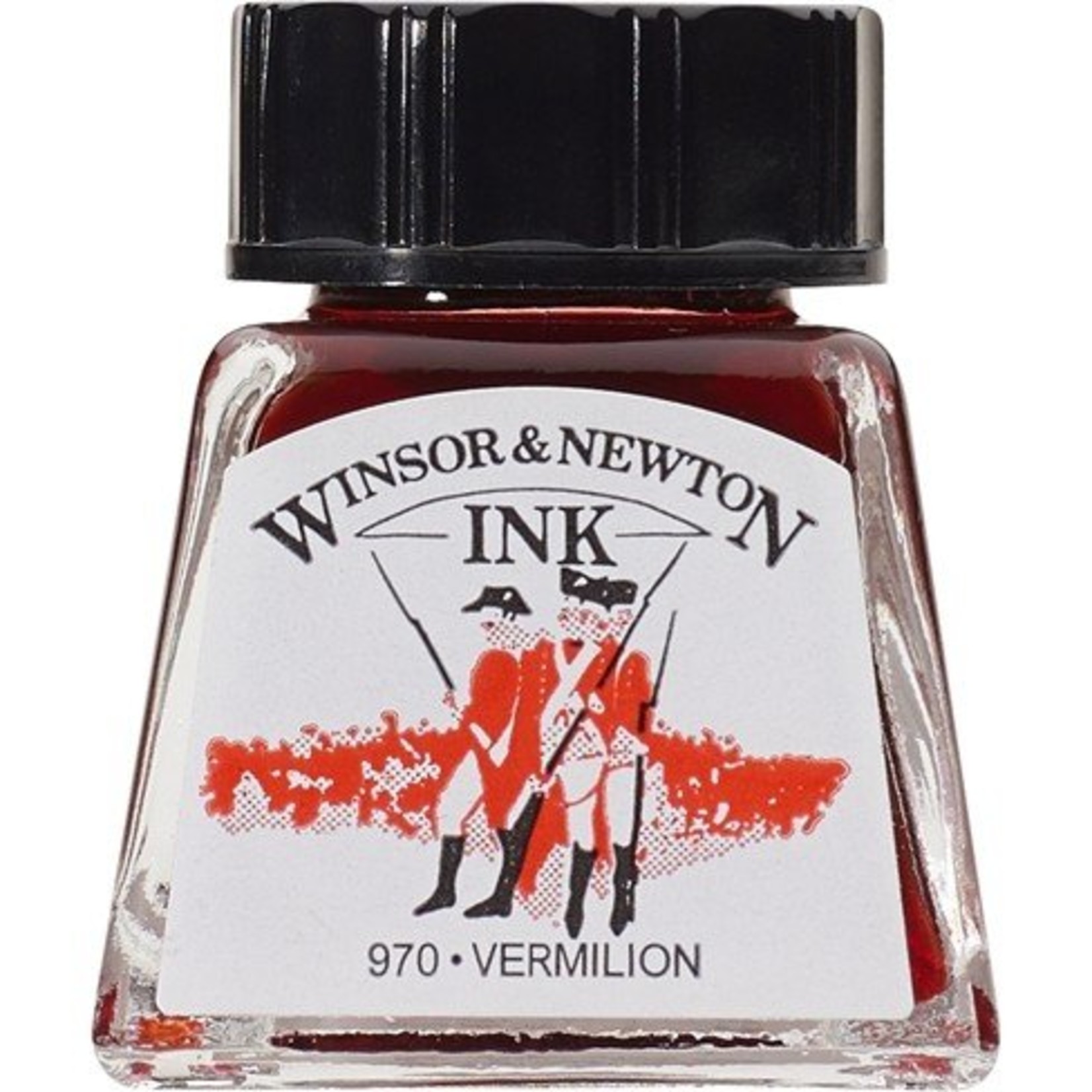 WINSOR NEWTON WINSOR & NEWTON DRAWING INK 14ML VERMILION