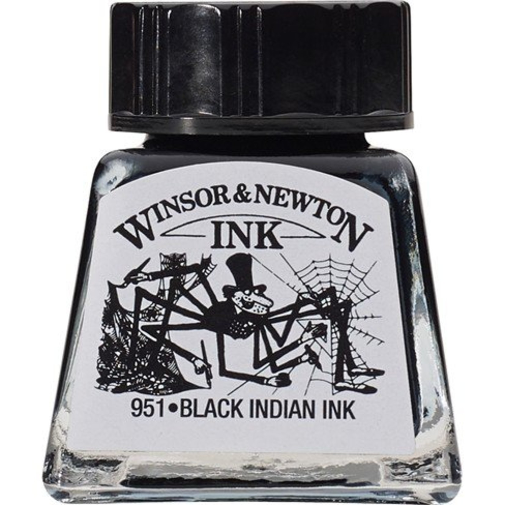 WINSOR NEWTON WINSOR & NEWTON DRAWING INK 14ML BLACK INDIAN
