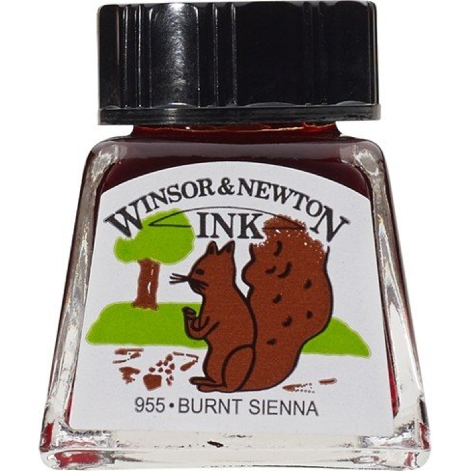 WINSOR NEWTON WINSOR & NEWTON DRAWING INK 14ML BURNT SIENNA